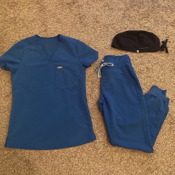 Figs Other Figs Scrub Set Royal Blue Poshmark